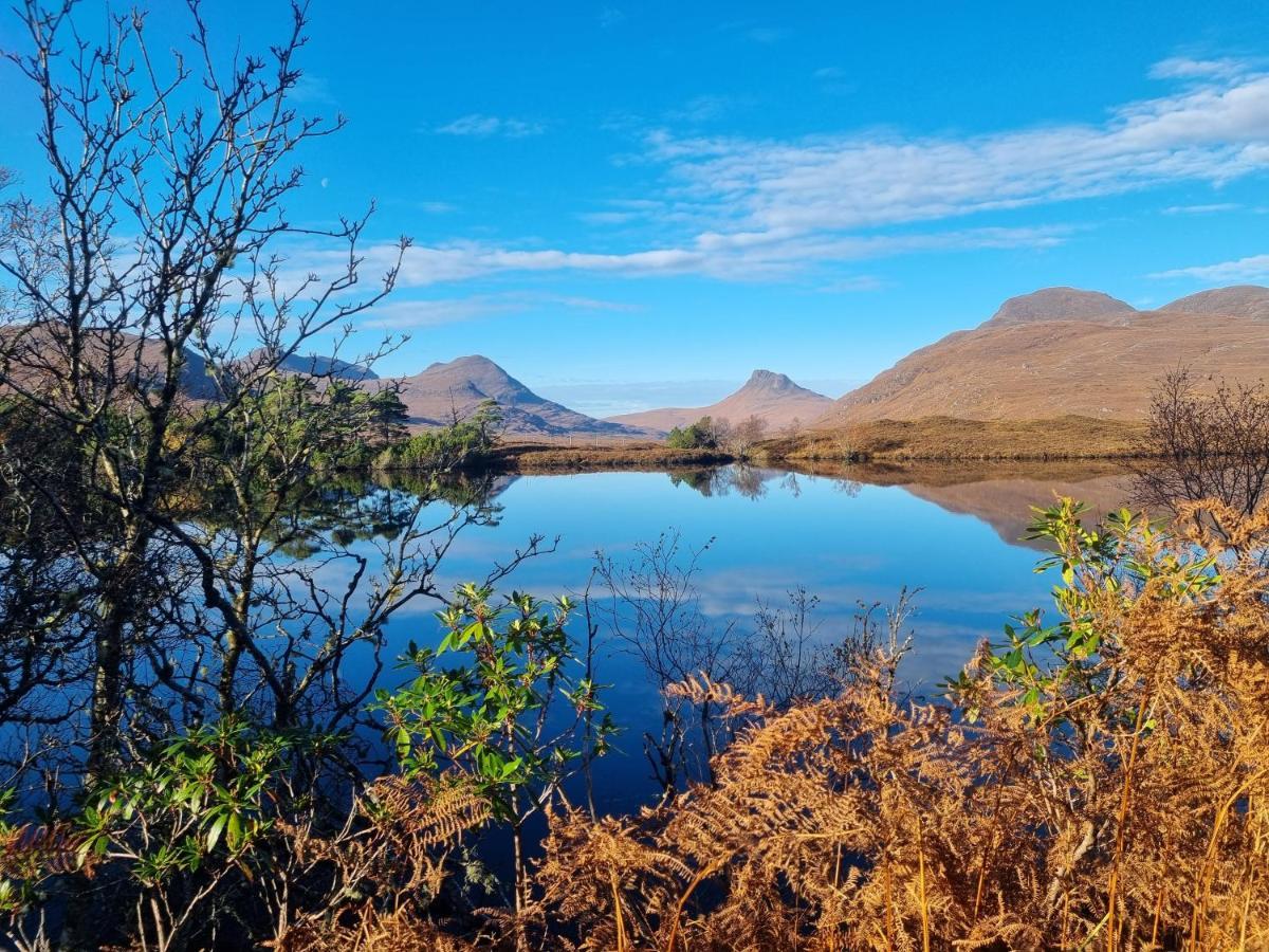 Pollan-Na Clach Cabin Lairg Buitenkant foto